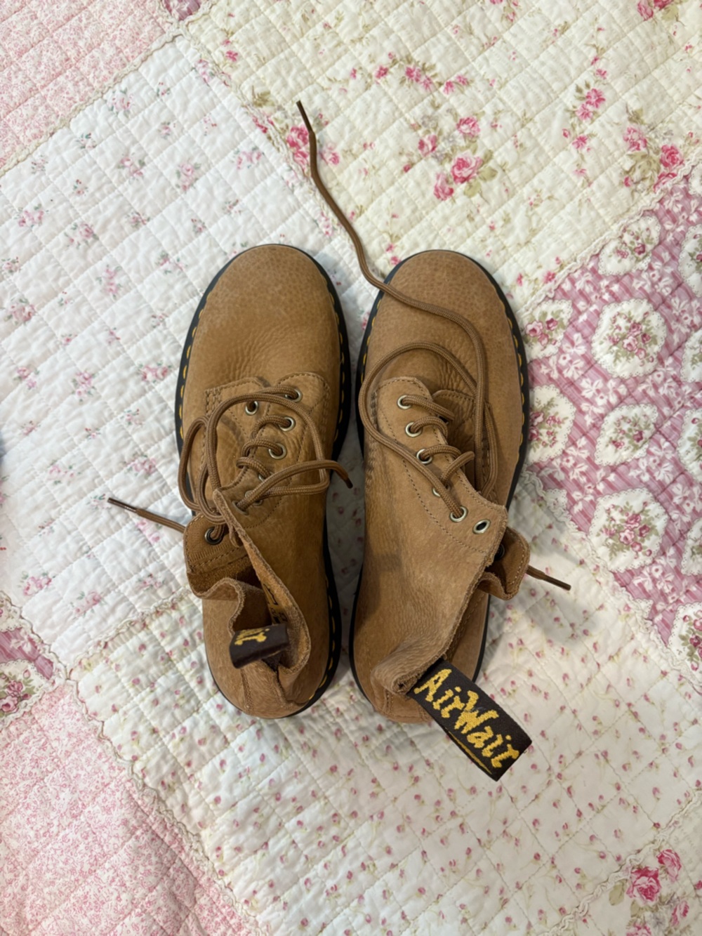 Dr. Martens Brown Leather Ankle Boots